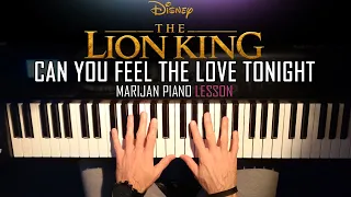 How To Play: The Lion King - Can You Feel The Love Tonight | Piano Tutorial Lesson + Sheets