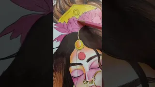 maa Lakshmi  drawing /Lakshmi Thakur drawing / #shorts #drawing #art