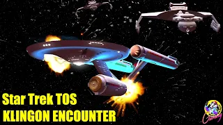 Constitution Class VS 2 Klingon D7's - Both Ways - Star Trek Starship Battles