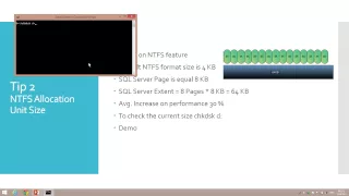 Tip 2 – NTFS Allocation Unit Size
