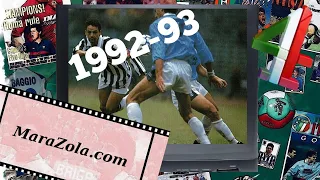 Channel 4 Football Italia Live 1992-93_Lazio v Juventus_Peter Brackley