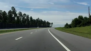 Fayetteville Outer Loop (Interstate 295 Exits 21 to 12) southbound