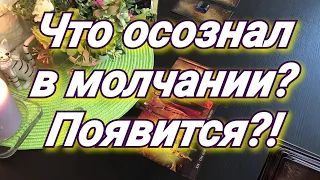 МОЛЧИМ ОБА. ЧТО ОСОЗНАЛ В МОЛЧАНИИ. ЧУВСТВА МЫСЛИ ДЕЙСТВИЯ. ГАДАНИЕ ТАРО ОНЛАЙН. ЖДАТЬ ИЛИ НЕТ.