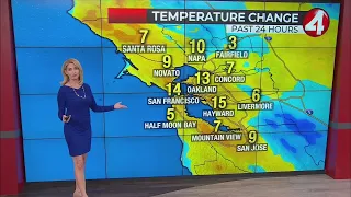 Warmup heading for Bay Area Thursday and Friday