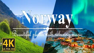 Norway in 4K Ultra HD 🇳🇴 Beautiful places with relaxing music