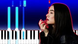 Mitski - My Love Mine All Mine (Piano Tutorial)