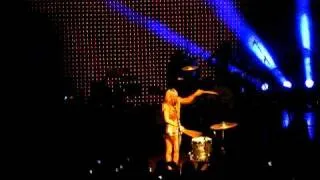 Starry Eyed - drums (live) - Ellie Goulding @ Shepherd's Bush Empire, London -- 9 Jun 2010 [HQ]