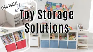 IKEA STORAGE AND ORGANIZATION FOR TOYS AND LEGOS // CLEAN WITH ME 2021 // EXTREME CLEANING