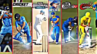 DHONI HELICOPTER SHOTS IN DIFFERENT CRICKET GAMES