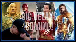 Black Adam, The Flash, Aquaman 2 | DC/WARNER BROS. DELAYED NEW RELEASE DATES | REACTION | NONPFIXION