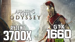 Assassin's Creed Odyssey on Ryzen 7 3700x + GTX 1660 SUPER 1080p, 1440p benchmarks!