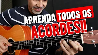 ASSIM SE APRENDE TODOS OS ACORDES - O MAIS RÁPIDO POSSÍVEL