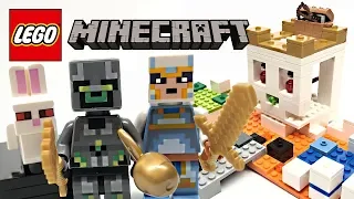 LEGO Minecraft The Skull Arena review! 2018 set 21145!