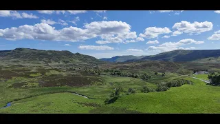 Amulree Sma Glen  Scotland From The Air DJI Drone 4K