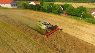 ☆Żniwa rzepakowe 2016 #Claas #Lexion #Xerion #Świerkot #Ursus #Zalesie Śląskie