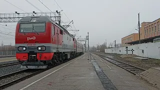 Прибытие ЭП2К-149 с поездом 79/80 Санкт Петербург Калининград