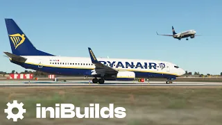 MSFS 2020 - PMDG 737-800 | BUSY IniBuilds Ibiza landing on VATSIM