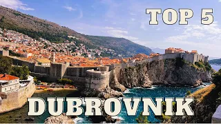 Dubrovnik - Croatia - Top 5 things to do