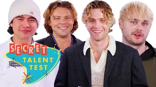 This Member of 5SOS Can Yodel AND Hula Hoop?! | Secret Talent Test | Cosmopolitan