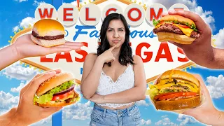 I Tried EVERY Fast Food BURGER in America 🍔 (in LAS VEGAS!)