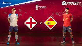 FIFA 23 - England vs Spain - Qatar 2022 Final | PS5™ [4K60fps]