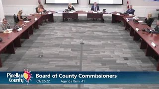 Board of County Commissioners 2 p.m. Regular Meeting & 6 p.m. Public Hearing 9-22-22