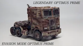 Transformers Legendary Optimus Prime Repaint Evasion mode Optimus Prime Truck Vehicle Car Robot Toy