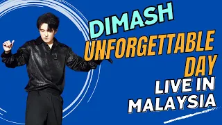 Unforgettable Day - Dimash Qudaibergen #STRANGERTOUR Live In Malaysia