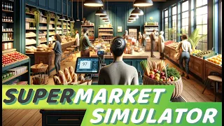 Открыл свой бизнес | Supermarket Simulator | #1
