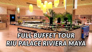 Breakfast and Dinner Buffet Tour   RIU Palace Riviera Maya   Playa Del Carmen, Mexico