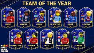 TOTY 20 in Lego • Team Of The Year - FIFA 20 Ultimate Team in Lego Football Film