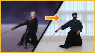 SAMURAI try movements from DMC5 Vergil