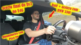 Remap Ds3 Stage 3 no E46. Podium nunca mais! Bônus rolê + acelero com BMW