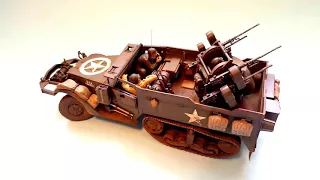 Tamiya 1/35 Multiple Gun Carriage M16 Halftrack