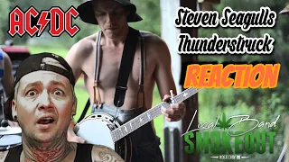 Steve 'N' Seagulls - Thunderstruck ( Reaction / Review ) AC/DC BLUEGRASS COVER