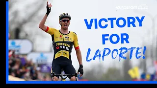 "Five From Five For Jumbo-Visma!" 🤩 | Laporte Takes The Glory At Dwars door Vlaanderen | Eurosport