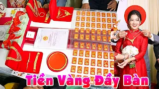 Đám Cưới CHÚ RỂ MANG SÍNH LỄ TIỀN VÀNG ĐẦY BÀN HOÀNH TRÁNG Sang Hỏi Cưới Cô Dâu Xinh Như Công Chúa