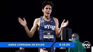 James Corrigan, Big12 Champion in Steeplechase disucsses his victory