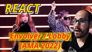 REAGINDO A ANITTA E MISSY ELLIOTT NO AMAs - ENVOLVER E LOBBY AO VIVO! | REAÇÃO • REACT