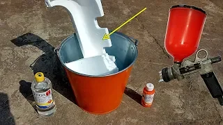 Paint the Styrofoam from spray Experiment