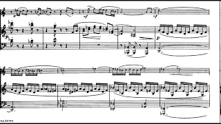 Bohuslav Martinů - Sonatina for Clarinet and Piano, H. 356 (1956) [Score-Video]