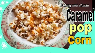 How to make perfect Caramel popcorn /palomitas de Maiz con caramelo