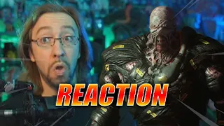 MAX REACTS: Nemesis running is SCARY AS HELL - Resident Evil 3 Remake Gameplay