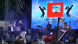 Давид Голощекин & Анастасия Волкоморова (арфа) ПЕТРОДЖАЗ 2017