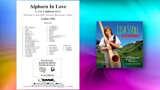 Lothar Pelz: Alphorn in Love - Editions Marc Reift - for Concert Band