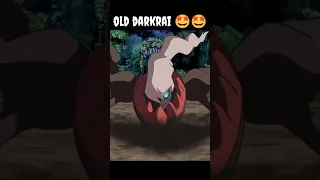now darkrai 🤮🤮and old darkrai 😍🤩🥰#shorts #pokemon