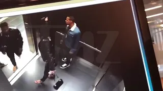 Bow Wow Surveillance Video From Fight With GF Shows Him In Jealous Rage On Elevator!