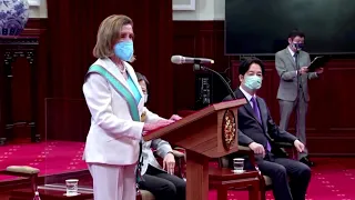 Nancy Pelosi meets Taiwan president, vows ‘ironclad’ commitment