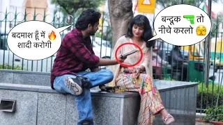 Badmash Proposing Cute Girl Prank🔥 Epic Reactions😍 Zia Kamal