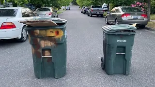 Garbage truck fail